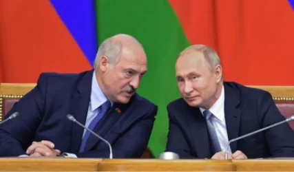 Պուտինն ու Լուկաշենկոն ՀԱՊԿ գագաթնաժողովից հետո առանձնազրույց են ունեցել ավտոմեքենայում