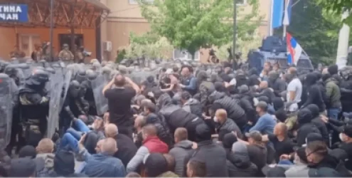 ՏԵՍԱՆՅՈՒԹ. Կոսովոյում ցուցարարները անկարգություններ են կազմակերպել