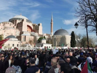 ՏԵՍԱՆՅՈՒԹ․ Բազմահազարանոց հանրահավաքներ՝ Թուրքիայում՝ ի պաշտպանություն Պաղեստինի