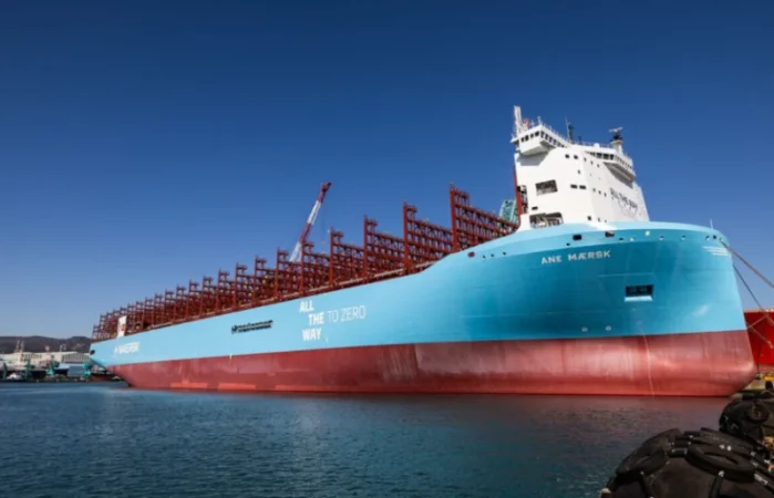 Դանիական խոշոր կորպորացիան ներկայացրել է աշխարհի ամենամեծ կոնտեյներային նավը, որն աշխատելու է մաքուր վառելիքով