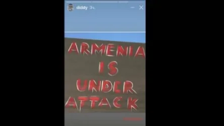 Հայտնի ռեփեր Փաֆ Դիդի գրառումը  Հայաստանի մասին