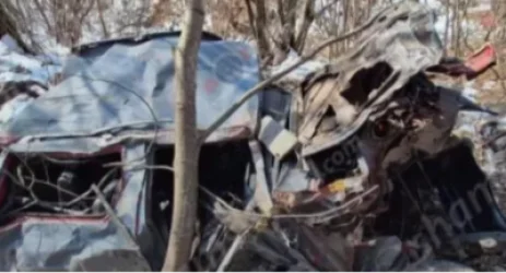 Ողբերգական ավտովթար՝ Տավուշում․ ռազմագիտության ուսուցիչը մեքենայով 100 մ․ շրջվելով հայտնվել է ձորում