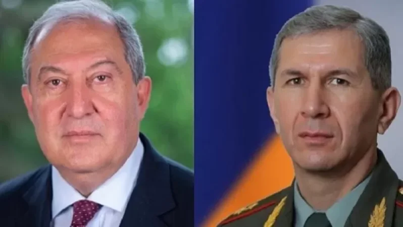 Նախագահը անձամբ է այցելել ԳՇ ` Օնիկ Գասպարյանին հանդիպելու համար