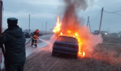 Հրդեհ է բռնկվել «Opel» մակնիշի ավտոմեքենայում