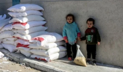 Մարդասիրական օգնություն Գազային. օդից նետվել է 100-ից ավելի տուփ