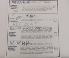 ԼՈՒՍԱՆԿԱՐՆԵՐ. «Մարդասպան», «Ոչ պատերազմին», «Հանուն Պրիգոժինի». ինչպես են անցնում ՌԴ նախագահական ընտրությունները