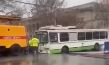 Շինարարը կտուգանվի․ Հայկ Կոստանյանը՝ տրոլեյբուսի ջրափոսում հայտնվելու մասին