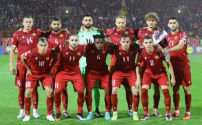 ԼՈՒՍԱՆԿԱՐ. Հայաստանի ազգային հավաքականի մեկնարկային կազմը Չեխիայի դեմ խաղում