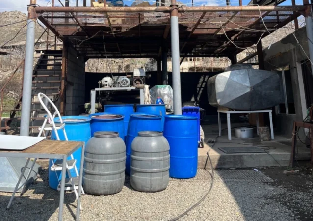 ԼՈՒՍԱՆԿԱՐՆԵՐ. Մեղրիում գինու արտադրամասի գործունեությունը կասեցվել է