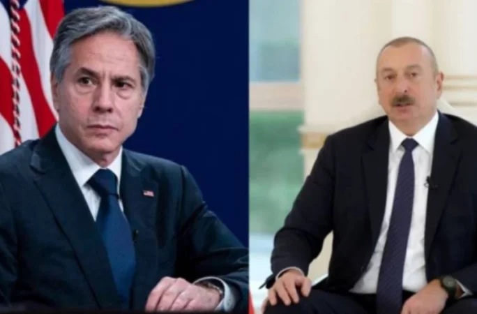 Բլինկենն Ալիևին պատասխանել է, թե ինչի վերաբերյալ է ապրիլի 5-ին կայանալիք` ՀՀ-ի հետ հանդիպումը