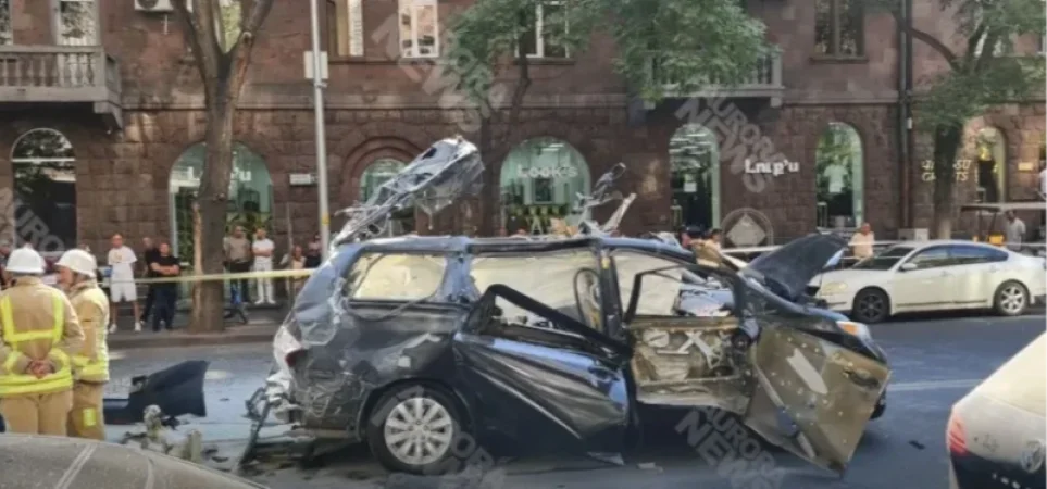 Ամիրյան փողոցում տեղի ունեցած պայթյունից տուժածներից մեկը վերակենդանացման բաժանմունքում է