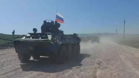 ՏԵՍԱՆՅՈՒԹ. Ինչպես է ռուսական տեխնիկայի շարասյունը դուրս գալիս օկուպացված Արցախից. որ կադրեր