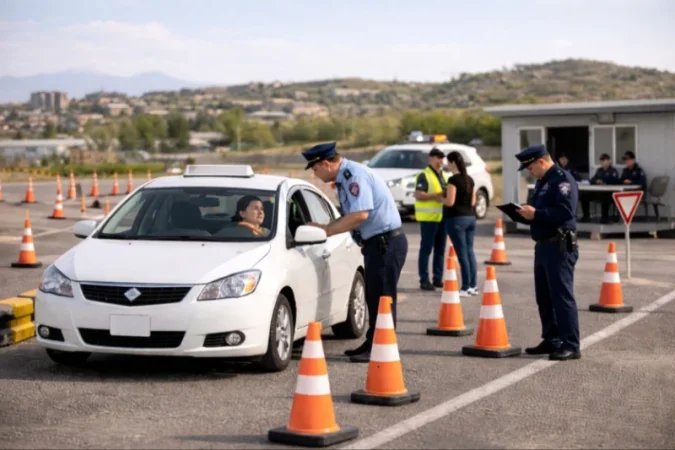 Նորություն վարորդական վկայականի գործնական քննություն հանձնողների համար