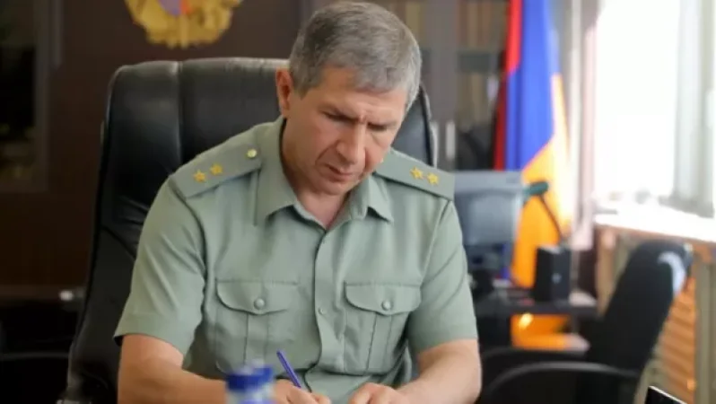Onik Gasparyan Dismissed from Position of Chief of General Staff of the RA Armed Forces