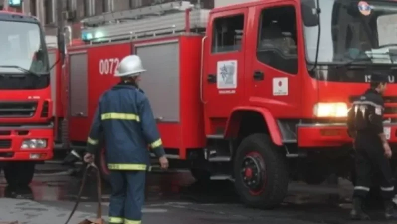 Fire in Sevan: Auto Service Point Destroyed with Property