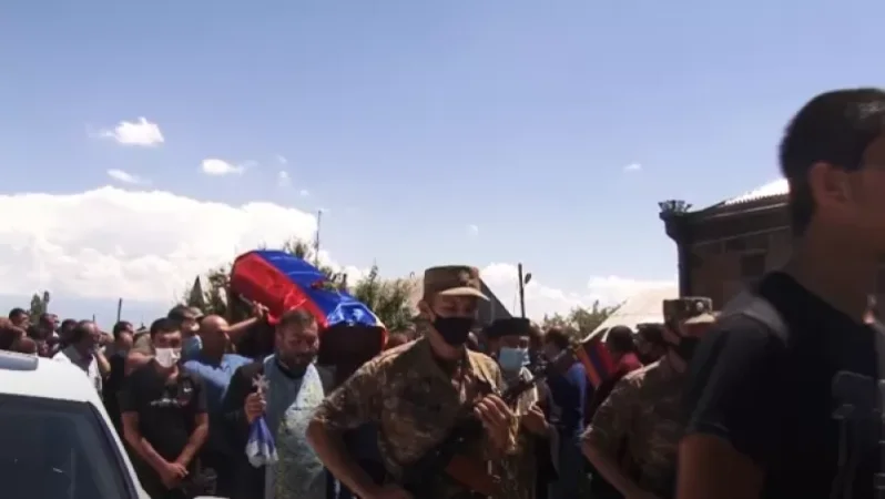 Մարմաշեն գյուղում այսօր վերջին հրաժեշտն են տվել կապիտան Սոս Էլբակյանին