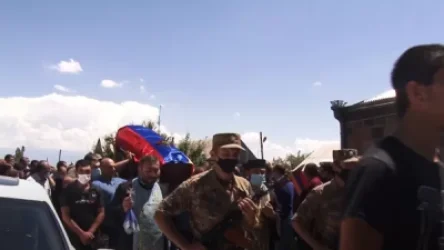 Մարմաշեն գյուղում այսօր վերջին հրաժեշտն են տվել կապիտան Սոս Էլբակյանին