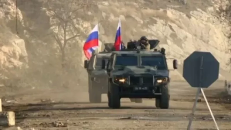 Արցախում ռուս խաղաղապահների մեքենա է պայթել