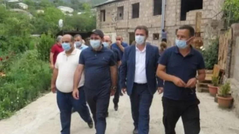 Սուրեն Պապիկյանն այցելել է Տավուշի հրետակոծված համայնքներ