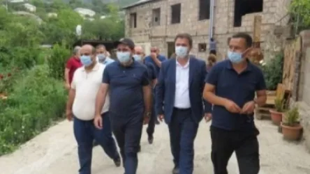 Սուրեն Պապիկյանն այցելել է Տավուշի հրետակոծված համայնքներ