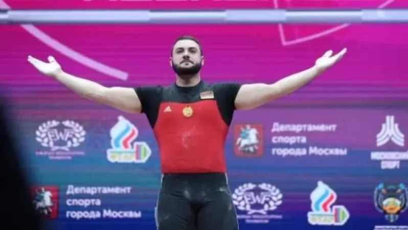 Սամվել Գասպարյանը ծանրամարտի Եվրոպայի առաջնության արծաթե մեդալակիր դարձավ