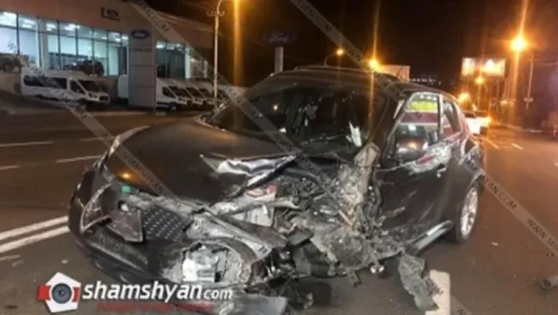 Major Chain Collision in Yerevan Leaves One Injured