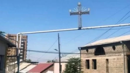 Ապամոնտաժվել է Սարի թաղում գազատար խողովակին զոդված մետաղական խաչը