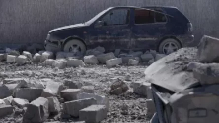 ԼՈՒՍԱՆԿԱՐՆԵՐ. Ստեփանակերտը՝ այս առավոտ տեղի ունեցած հրետակոծությունից հետո