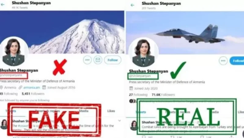 Շուշան Ստեփանյանի անունից թվիթերում գործում է կեղծ էջ