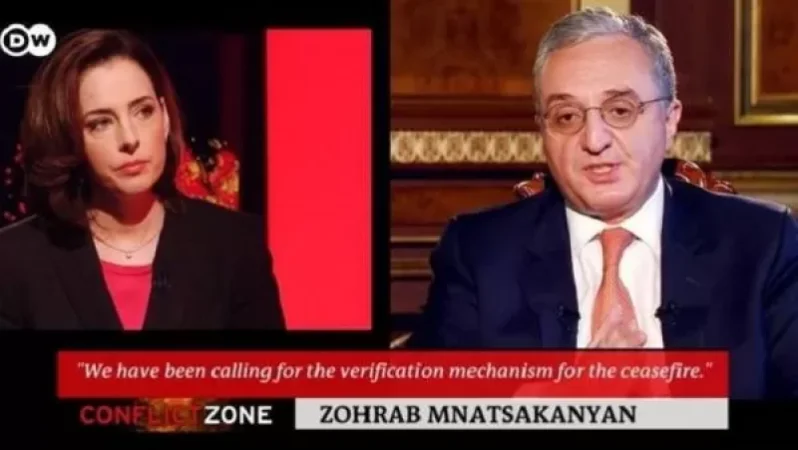 Հայկական կողմերը ընդգծում են հրադադարի և վերիֆիկացիոն մեխանիզմի կարևորությունը. Մնացականյանի հարցազրույցը՝ «Դոյչե Վելլեին»