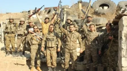 Հայոց պետականության պաշտպանները. լուսանկարներ առաջնագծից