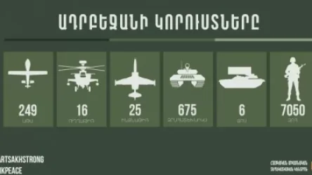 Վերջին 1 օրում խոցվել է թշնամու ևս 8 ԱԹՍ, 6 զրահատեխնիկա, զոհերի ընդհանուր թիվը 7050 է