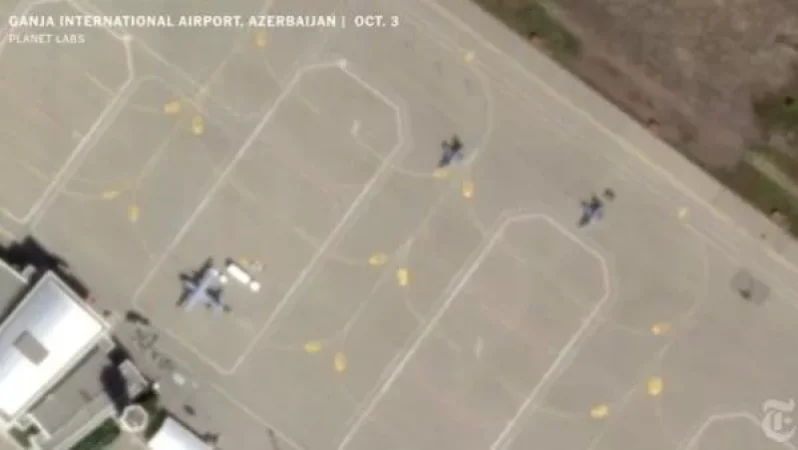 Թուրքական F-16 կործանիչները՝ Գյանջայի օդանավակայանում՝ մինչ հօդս ցնդելը