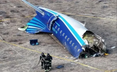 AZAL ինքնաթիռի վթարի հետ կապված Ադրբեջանը հայտարարություն է տարածել