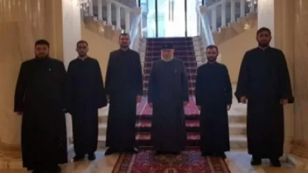 Դադիվանք մեկնած եկեղեցականների հերթական խումբը