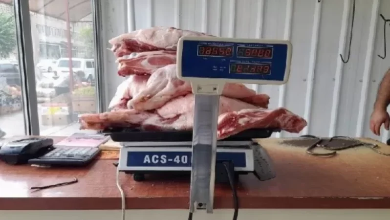 Կասեցվել է 285,7 կգ մսի վաճառք