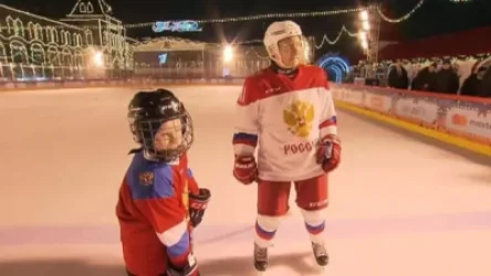 Պուտինը ևս մեկ երեխայի երազանք է կատարել՝ նրա հետ դուրս գալով սահելու