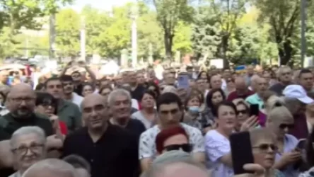 «Ազատության» հրապարակում ընթանում է «Դո՛ւրս ՀԱՊԿ-ից» բողոքի ակցիան