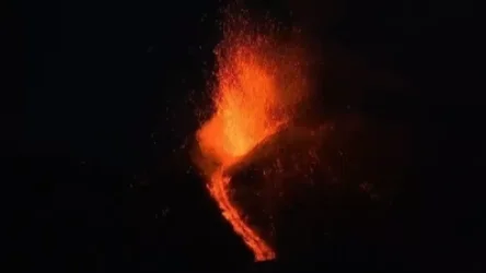 ՏԵՍԱՆՅՈՒԹ. Իտալիայում էտնա հրաբուխը ժայթքել է