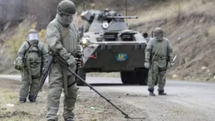 Խաղաղապահներն Արցախում ականազերծել են 1997 հա տարածք. ՌԴ ՊՆ