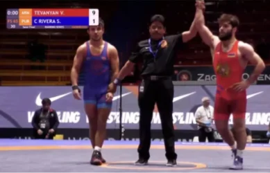 ՏԵՍԱՆՅՈՒԹ. Ըմբշամարտիկ Վազգեն Թեւանյանը եզրափակիչում է