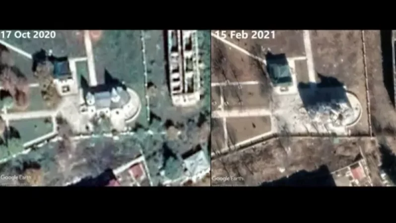 Թշնամին ավիրել է Շուշիի «Կանաչ ժամ» եկեղեցին. Վարուժան Գեղամյան