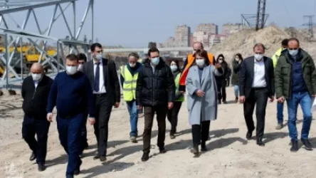 Մարությանն այցելել է Բաբաջանյան–Աշտարակ և Արգավանդ-Շիրակ ճանապարհահատվածների ու կամրջի շինհրապարակ