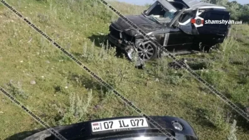 Խոշոր ավտովթար Գեղարքունիքում. Range Rover-ը, մոտ 100 մետր մի քանի պտույտ շրջվելով հայտնվել է ձորակում․ կան վիրավորներ