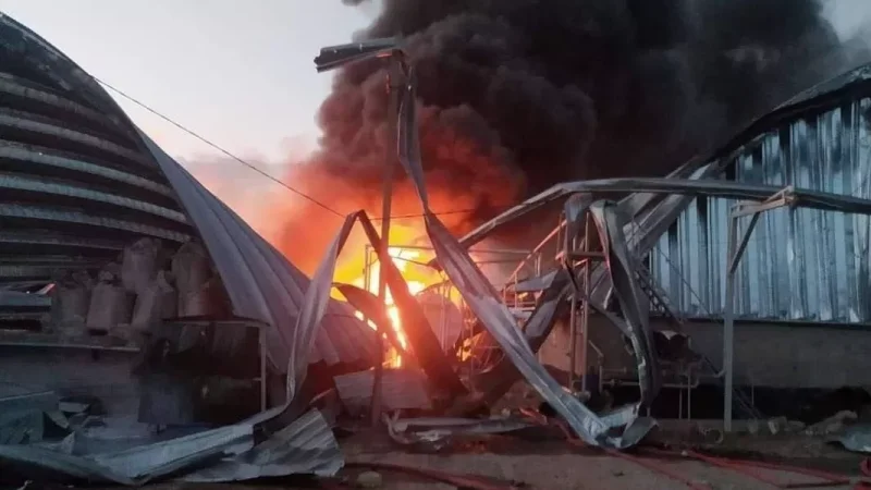 Photos: Aftermath of Nighttime Attacks in Odesa Region with Kalibr Missiles