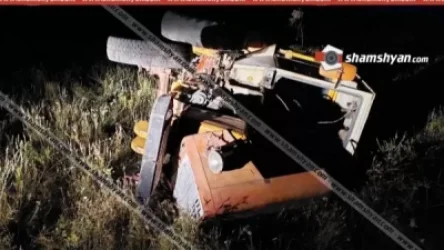 28-ամյա տրակտորիստը «Բելառուս»-ով խոտ հնձելու ժամանակ կողաշրջվել է. կա վիրավոր