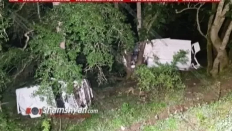 Ford-ը չի ենթարկվել «կանգ առ» հրահանգին, գլորվել է անտառը. կա 2 զոհ, ոստիկաններին ծեծել են.Shamshyan