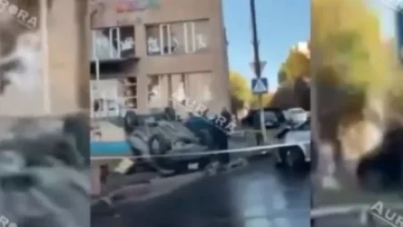 ՏԵՍԱՆՅՈՒԹ. Քիչ առաջ մեքենա է շրջվել Դավթաշենում