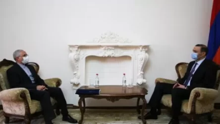 ՀՀ ԱԽ քարտուղարն ընդունել է Իրանի Իսլամական Հանրապետության դեսպանին