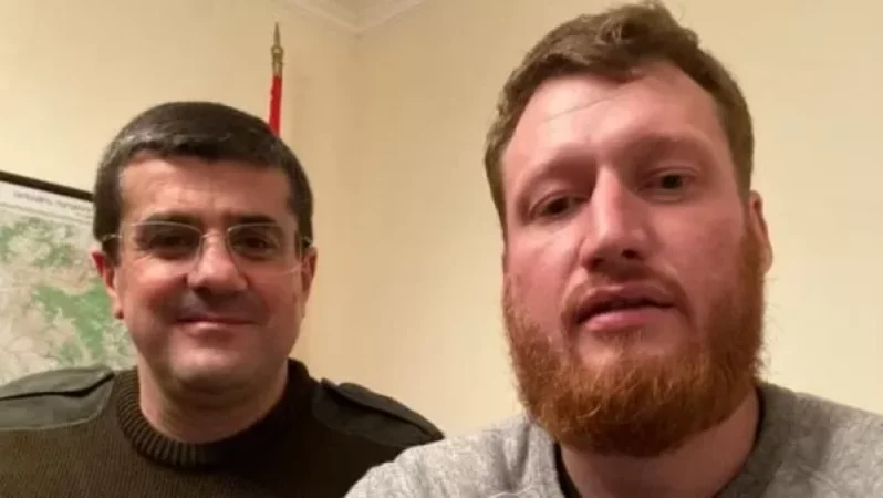 Video: Semen Pegov's Meeting with Arayik Harutyunyan